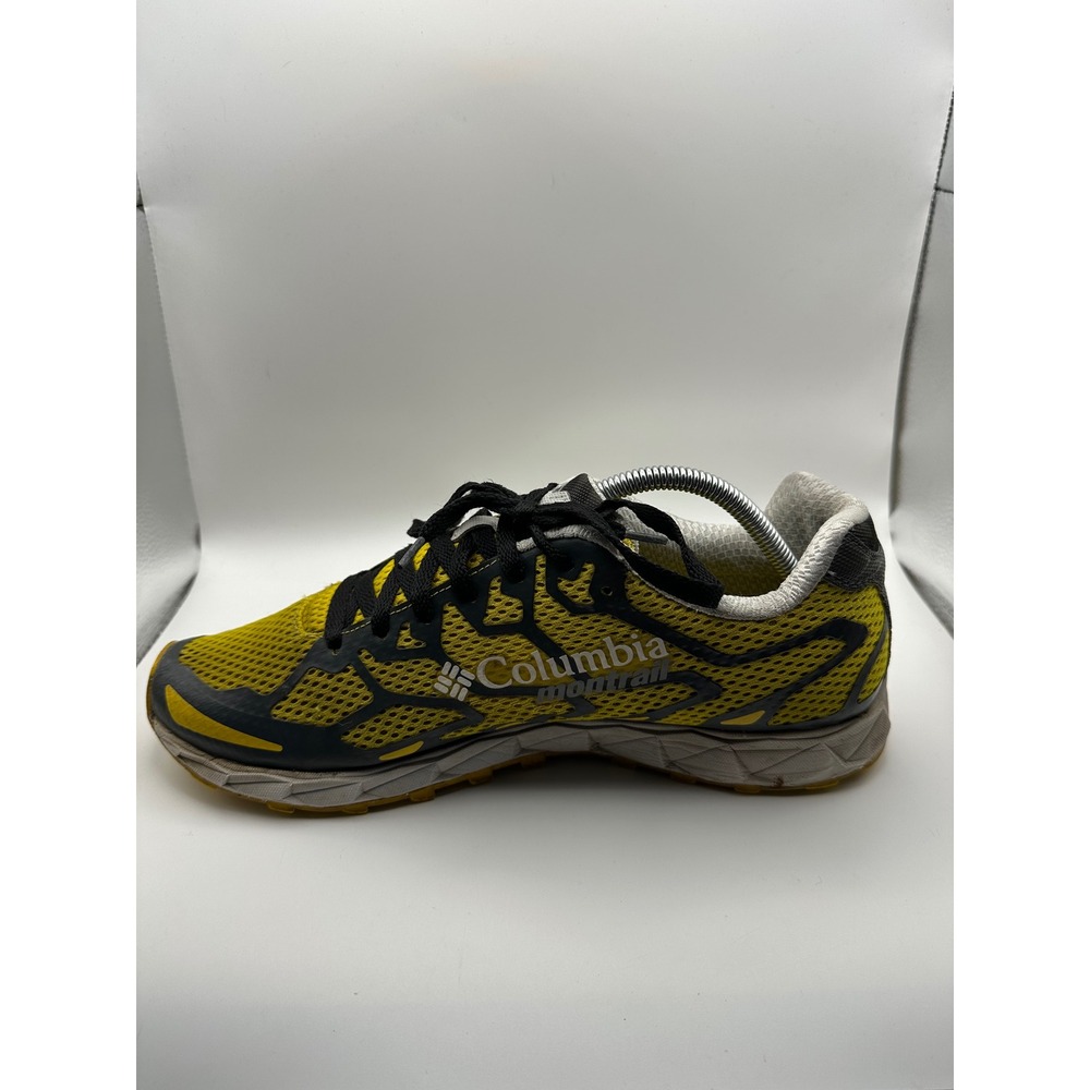 Columbia Montrail Caldorado II Mens 10 Yellow Trail Running Shoes BM4581-710